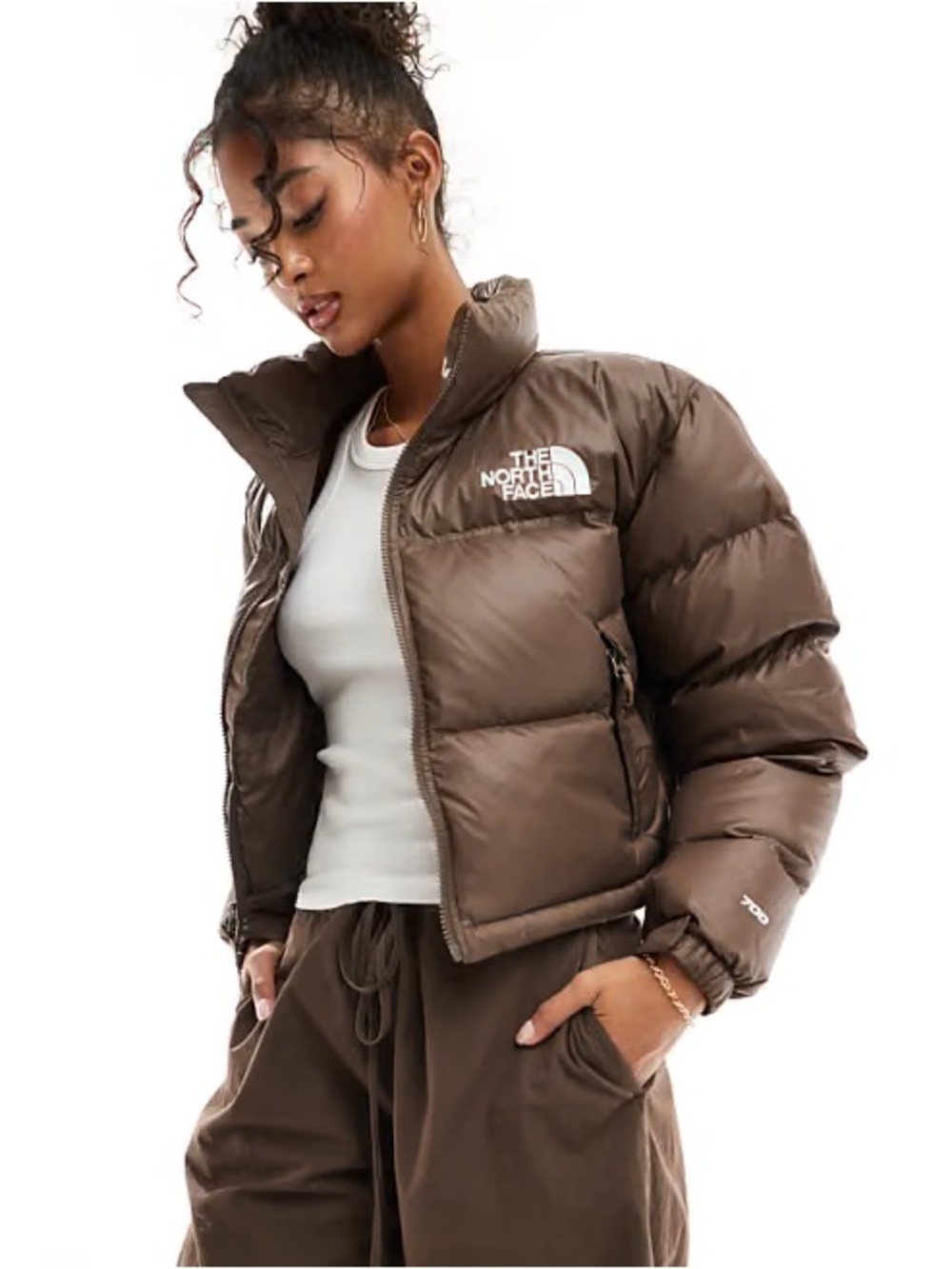 The North Face brown 1996 Retro Nuptse Jacket